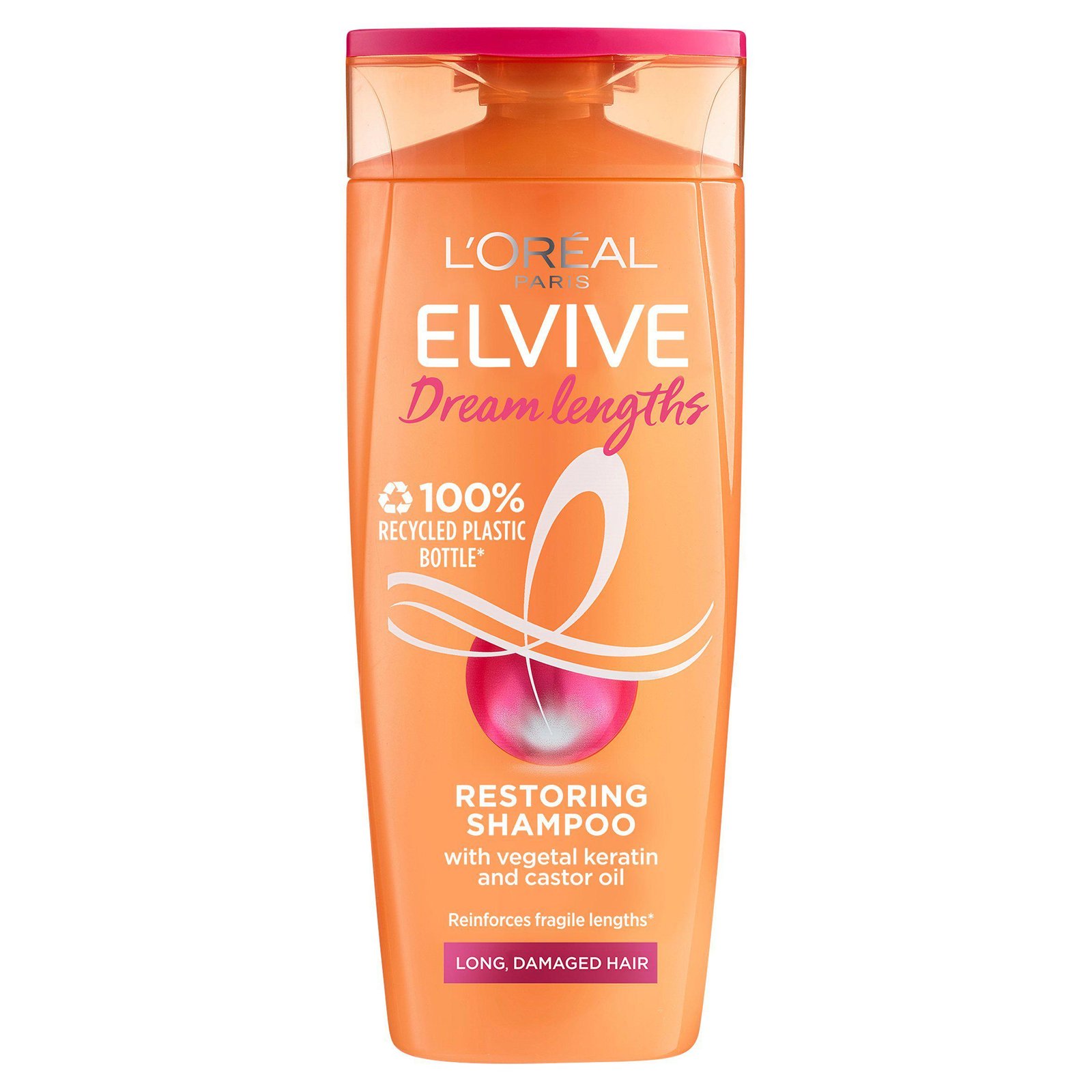 L'Oreal Elvive Dream Length Shampoo 400ml | Strengthen & Protect Long Hair |