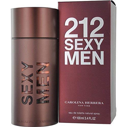 Carolina Herrera 212 Sexy Men Eau de Toilette 100ml | Seductive Oriental Fougere Fragrance for Men | Spain ( A Grade )