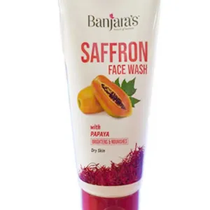 Banjara's Saffron and Papaya Face Wash 100ml