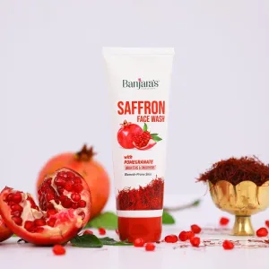 Banjara's Saffron & Pomegranate Face Wash 100ml