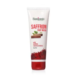 Banjara's Saffron & Sandal Face Wash 100ml