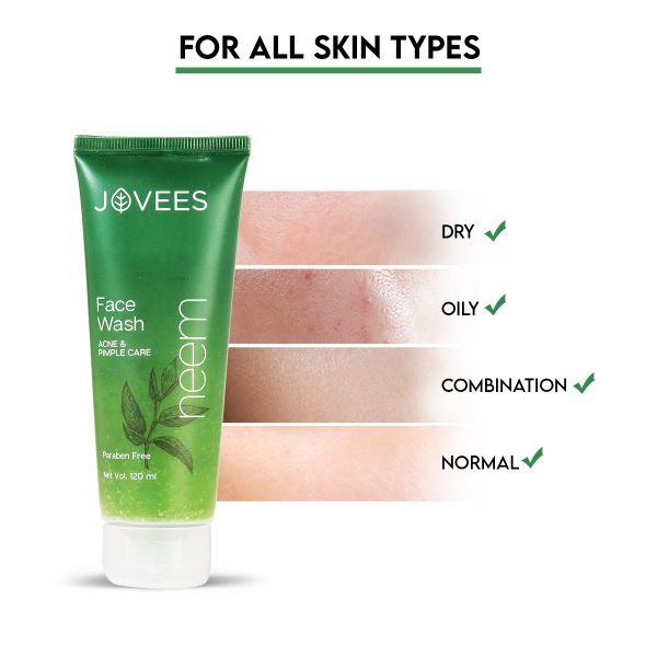 Jovees Neem Face Wash Clear Skin Starts Here