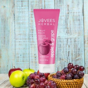 Jovees Apple & Grape Fruit Pack 120g - Reveal Your Natural Glow