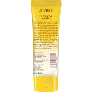 Jovees SunDefence SPF 50 PA+++ Sunscreen 100g - Ultimate Protection