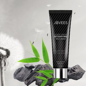Jovees Activated Charcoal Face Wash 120ml - Deep Clean & Detox