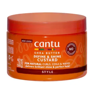 Cantu Define and Shine Custard 340g - Perfect Curls and Shine