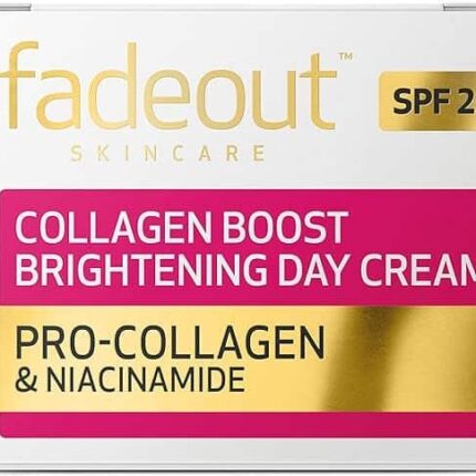 FADEOUT Collagen Boost Brightening Day Cream 75ml | UK | Firm, Brighten, Protect