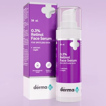 Derma Co 0.3% Retinol Serum 30ml | Anti-Aging & Skin Renewal |