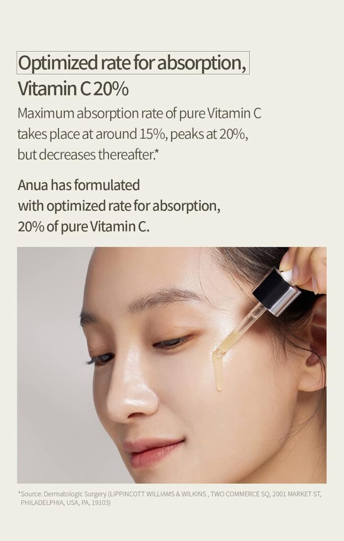 Vitamin C blemish serum