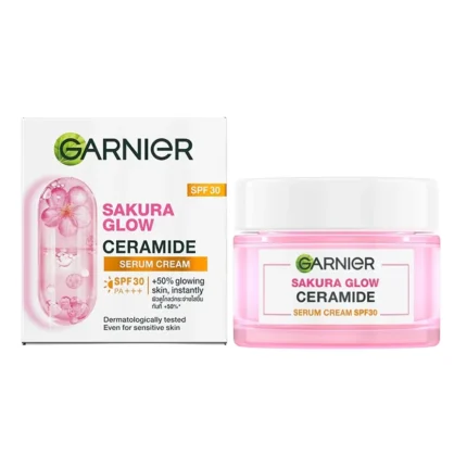 Garnier Sakura Glow cream
