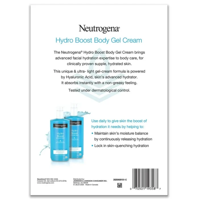 Neutrogena Hydro Boost Gel Cream