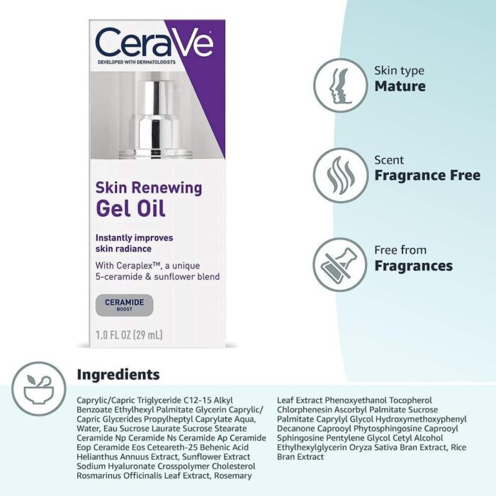 CeraVe Skin Renewing Gel Oil