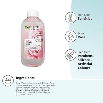 Garnier Rose Soothing Toner