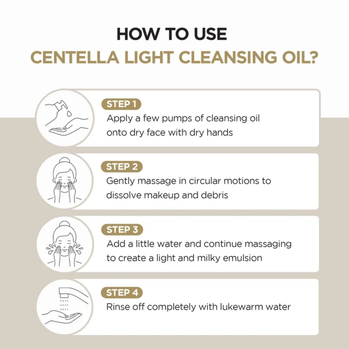 Centella Light Cleansing Oil