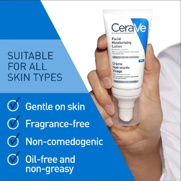 CeraVe PM Moisturizing Lotion