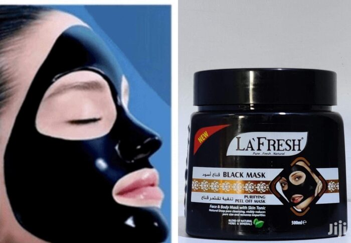 La Fresh Black Face Mask