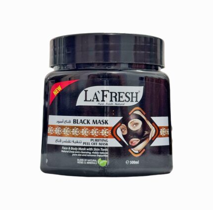 La Fresh Black Face Mask