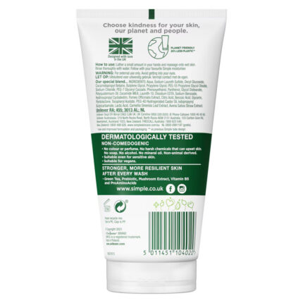 Simple Age Resisting Facial Wash