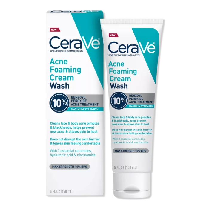 CeraVe Acne Foaming Cream Wash