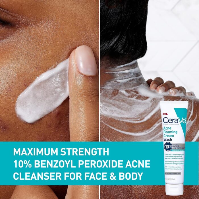 CeraVe Acne Foaming Cream Wash