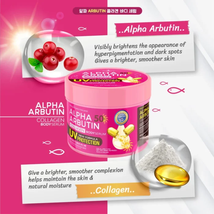 Alpha Arbutin body serum