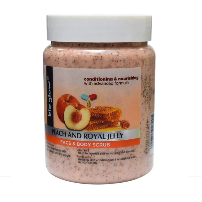 Peach Royal Jelly Scrub